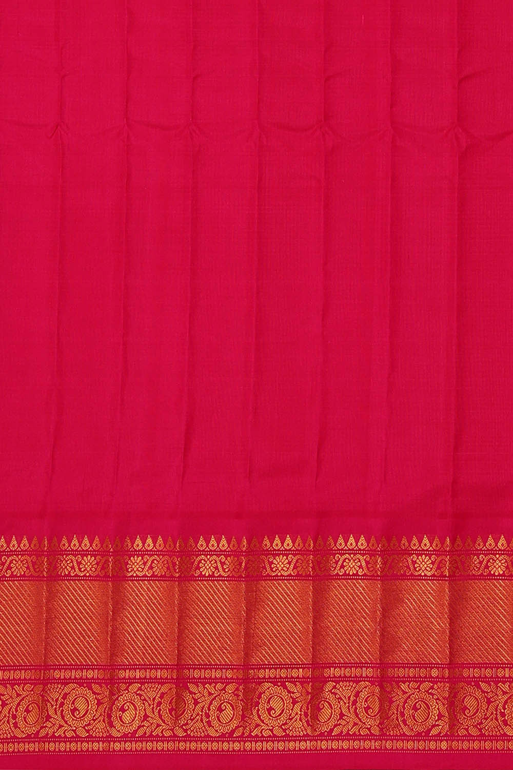 Image of Gadwal Silk Sea Green Saree